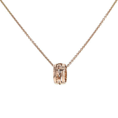 [⭐Marins]PARENTESI NECKLACE PINK GOLD