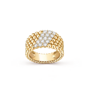 [Marin-Jewelry]Five-row diamond ring