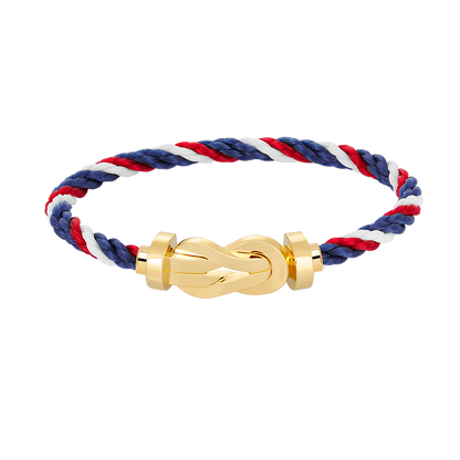 [Marin-Jewelry]CHANCE LARGE 8 FIGURE BUCKLE NO DIAMOND BRACELET GOLD