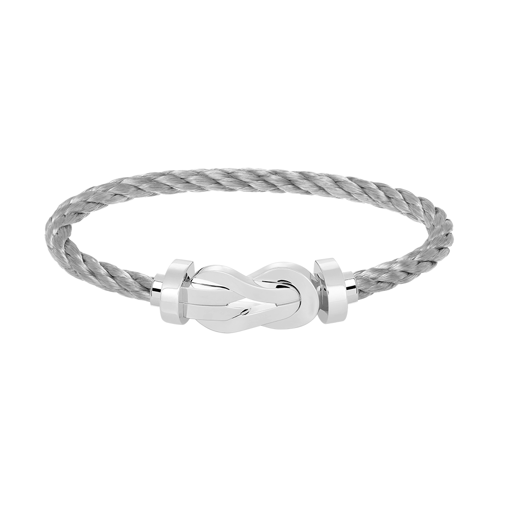 [Marin-Jewelry]チャンス ラージ8フィギュア バックル ノーダイヤモンド ブレスレット シルバー