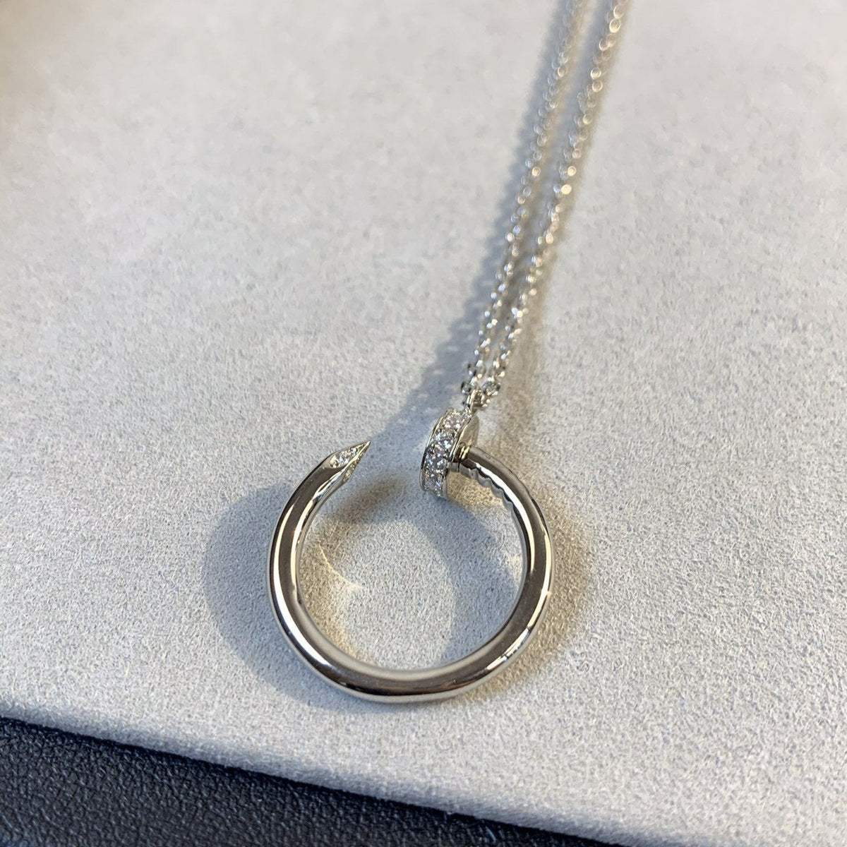 [Marin-Jewelry]JUSTE NECKLACE SILVER