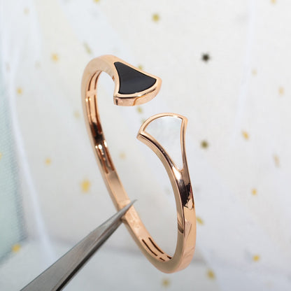 [⭐Marins]DREAM BRACELET OPEN PINK GOLD MOP