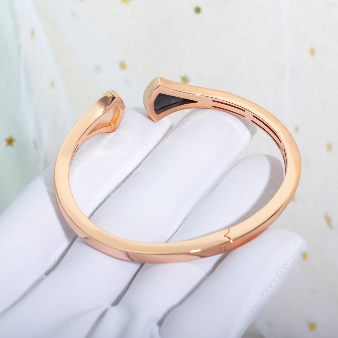 [⭐Marins]DREAM BRACELET OPEN PINK GOLD MOP