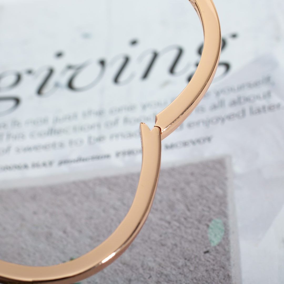 [⭐Marins]DREAM BRACELET OPEN PINK GOLD MOP DIAMOND