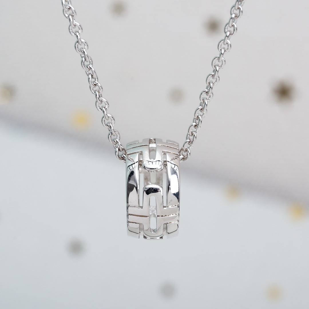 [⭐Marins]PARENTESI NECKLACE SILVER