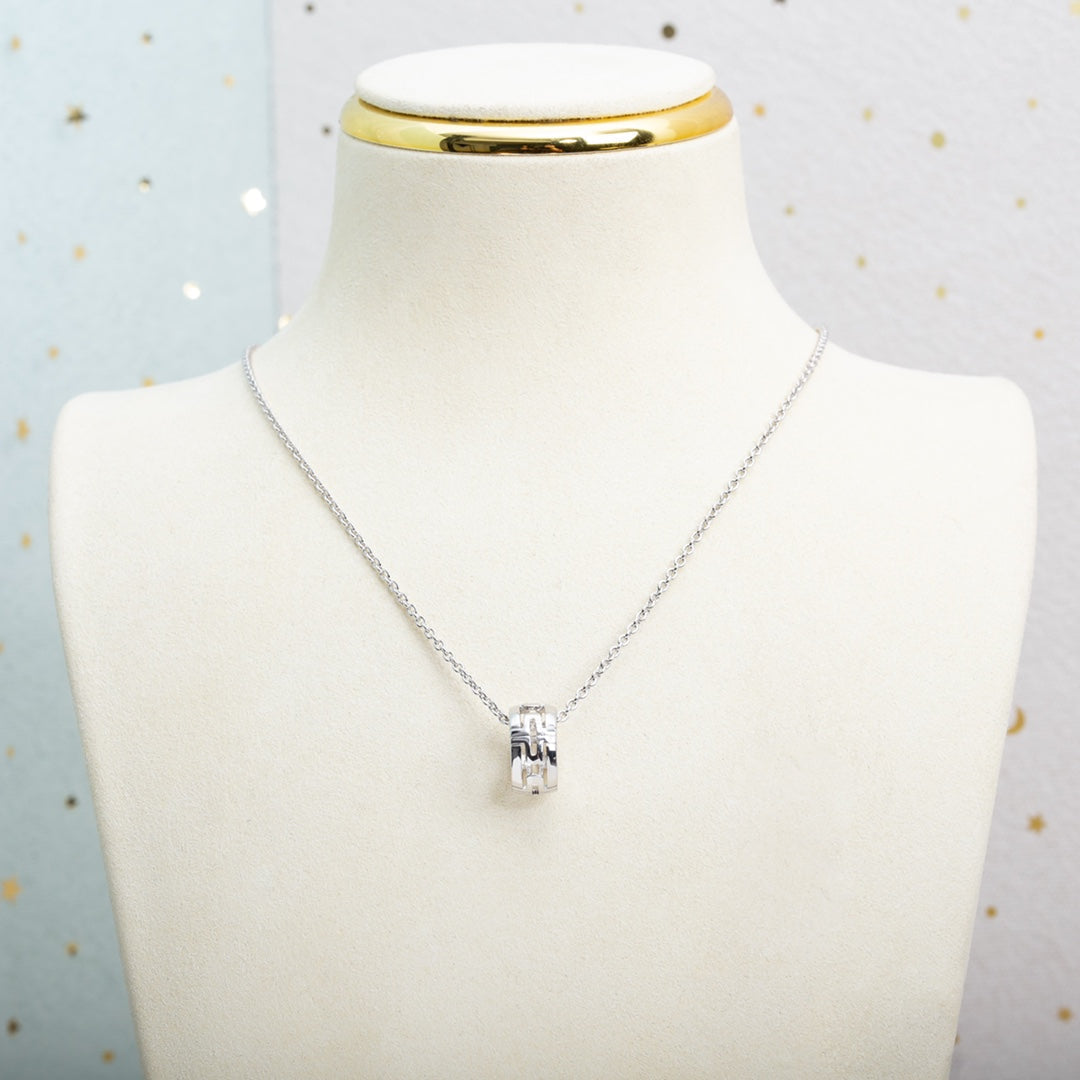[⭐Marins]PARENTESI NECKLACE SILVER