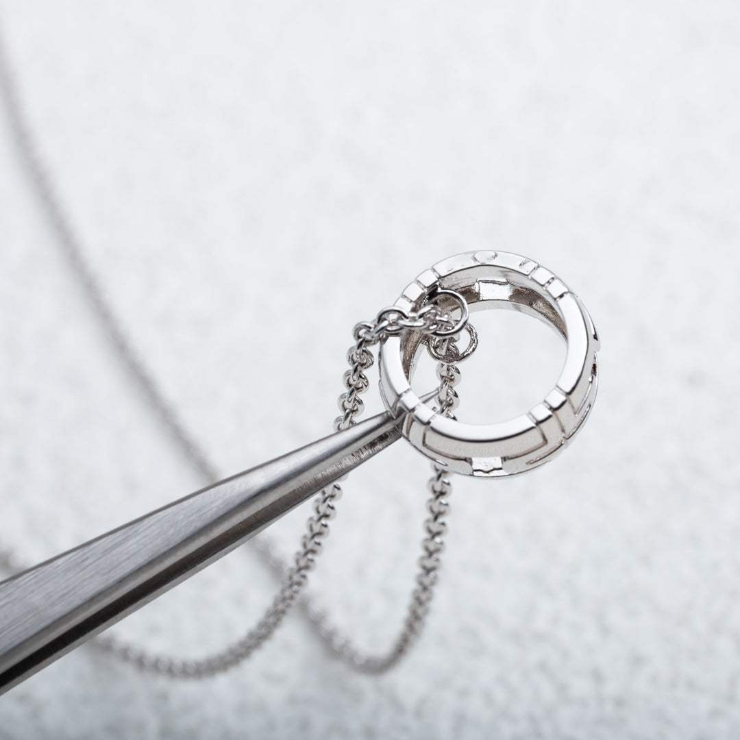 [⭐Marins]PARENTESI NECKLACE SILVER