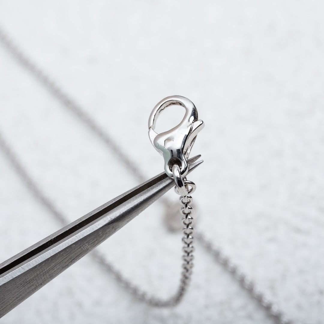 [⭐Marins]PARENTESI NECKLACE SILVER