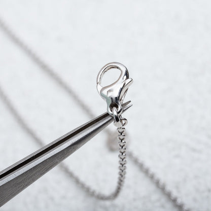 [⭐Marins]PARENTESI NECKLACE SILVER