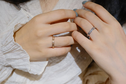 [Marin-Jewelry]LOVE RING 2.65MM DIAMOND