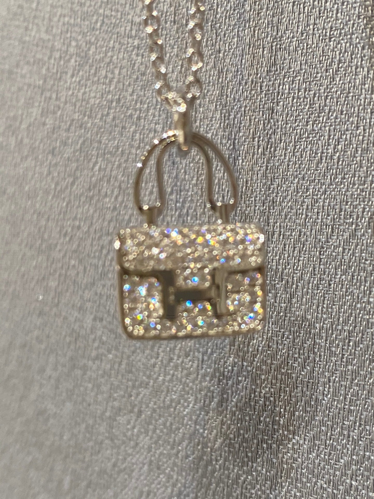 [Marin-Jewelry]COLLIER PENDENTIF DIAMANT CONSTANCE