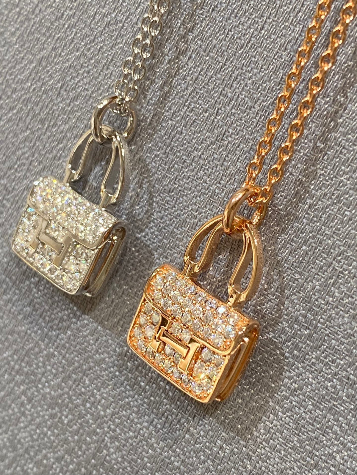 [Marin-Jewelry]COLLIER PENDENTIF DIAMANT CONSTANCE