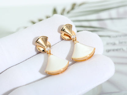 [⭐Marins]DREAM MOP PINK GOLD EARRINGS