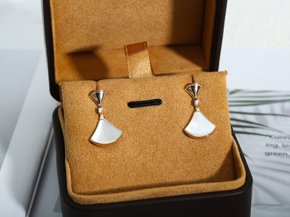 [⭐Marins]DREAM MOP PINK GOLD EARRINGS