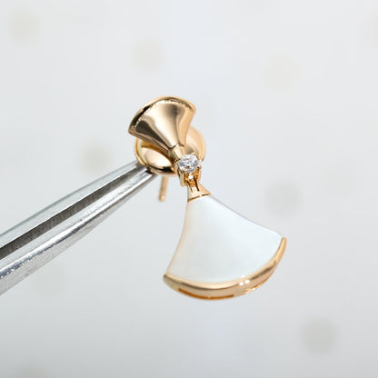 [⭐Marins]DREAM MOP PINK GOLD EARRINGS