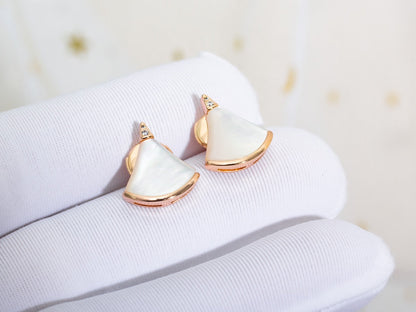 [⭐Marins]DIVAS DREAM EARRINGS PINK GOLD