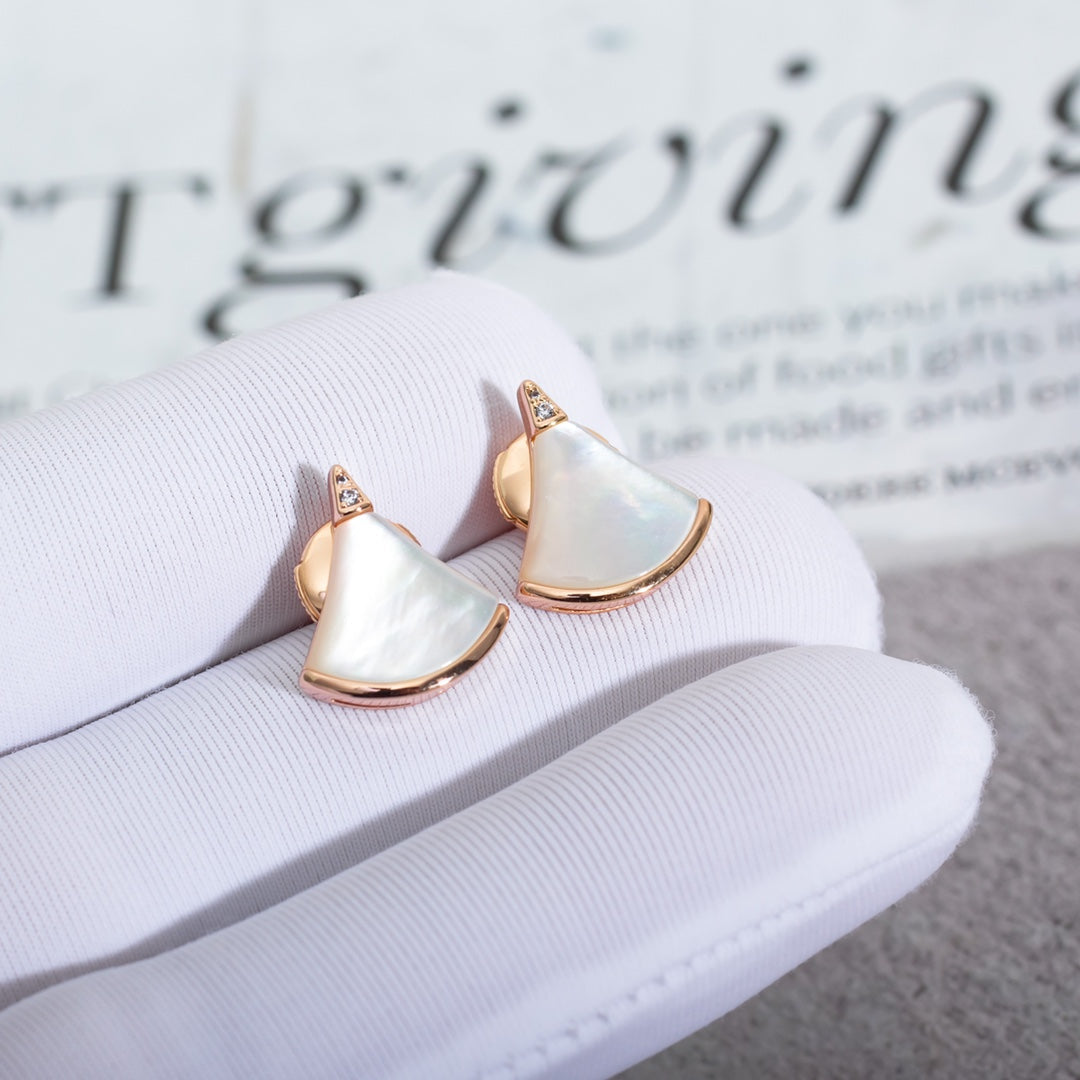 [⭐Marins]DIVAS DREAM EARRINGS PINK GOLD