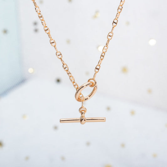[Marin-Jewelry]エシャペ ネックレス ピンクゴールド