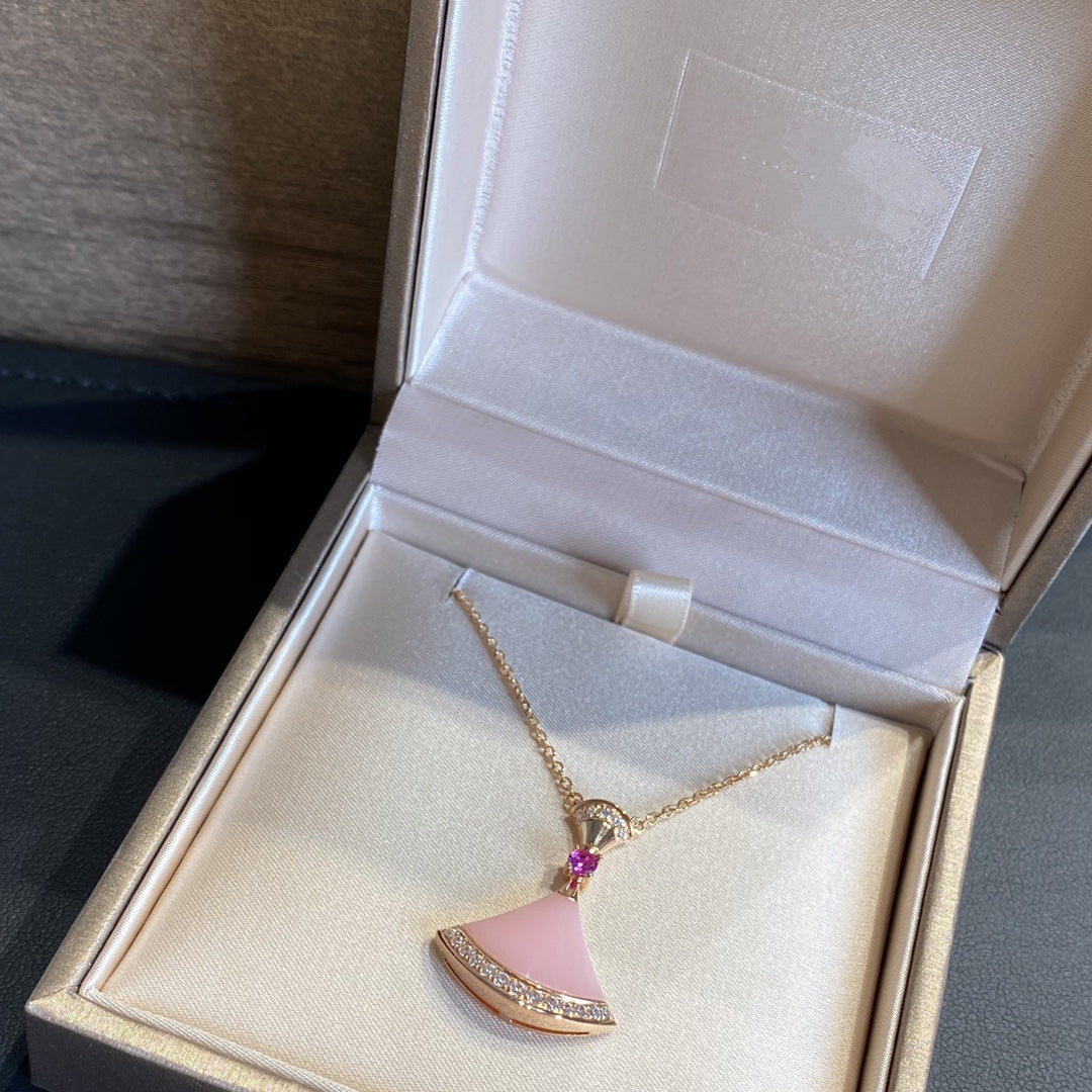 [⭐Marins]DREAM NECKLACE PINK OPAL