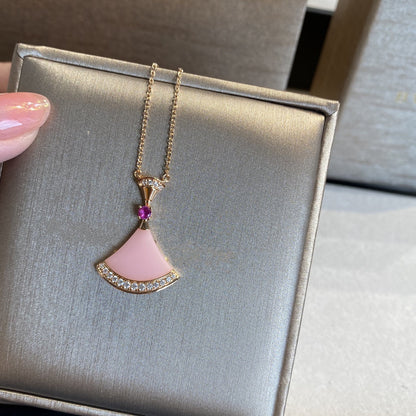 [⭐Marins]DREAM NECKLACE PINK OPAL