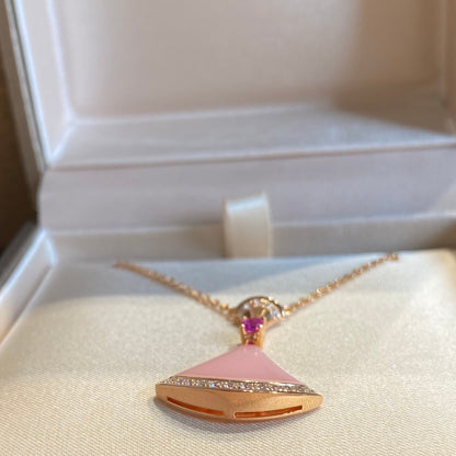 [⭐Marins]DREAM NECKLACE PINK OPAL