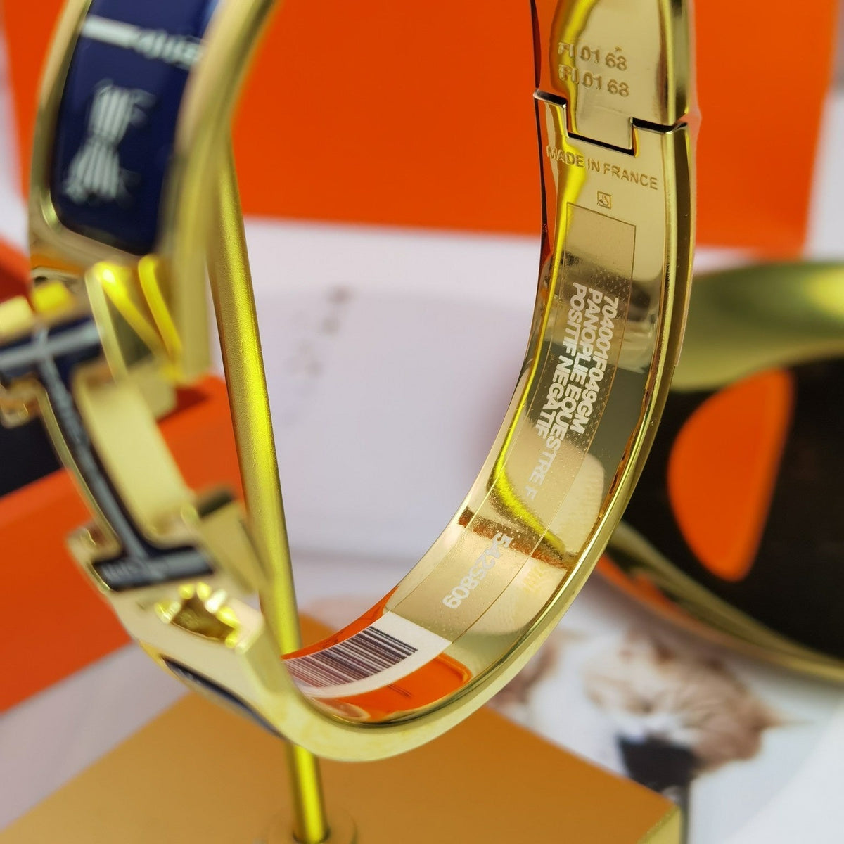 [Marin-Jewelry]H COUVERTURES BRACELET BLEU FONCÉ