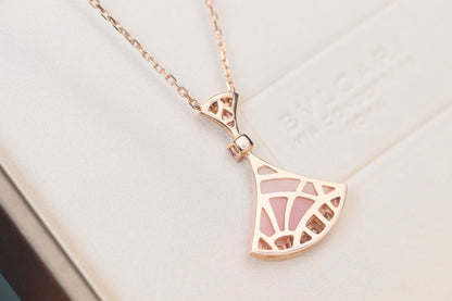 [⭐Marins]DREAM NECKLACE PINK MOP DIAMOND
