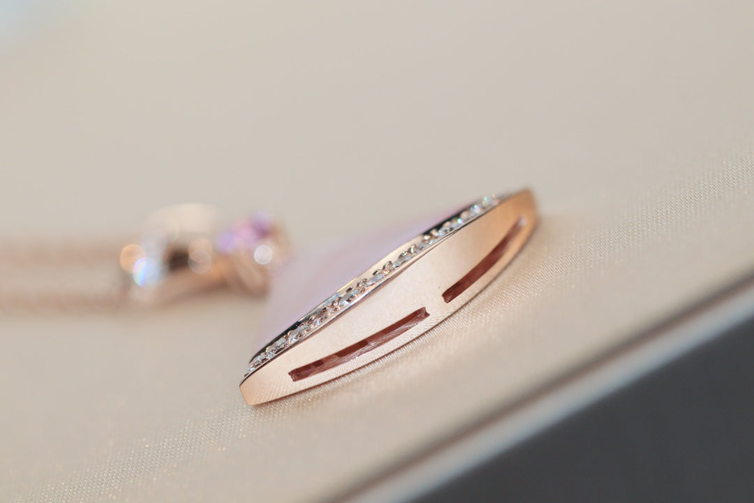 [⭐Marins]DREAM NECKLACE PINK MOP DIAMOND
