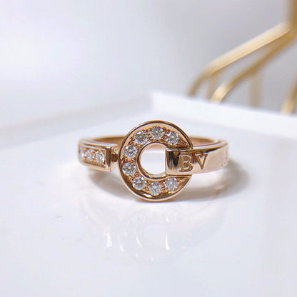 [⭐Marins]DREAM RING DIAMOND PINK GOLD