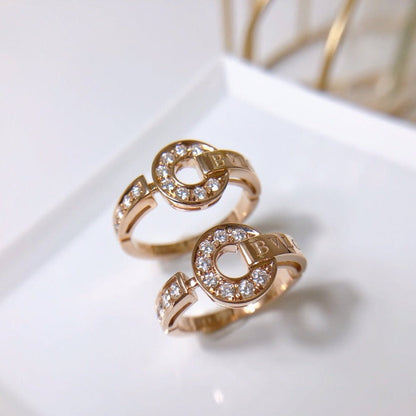 [⭐Marins]DREAM RING DIAMOND PINK GOLD