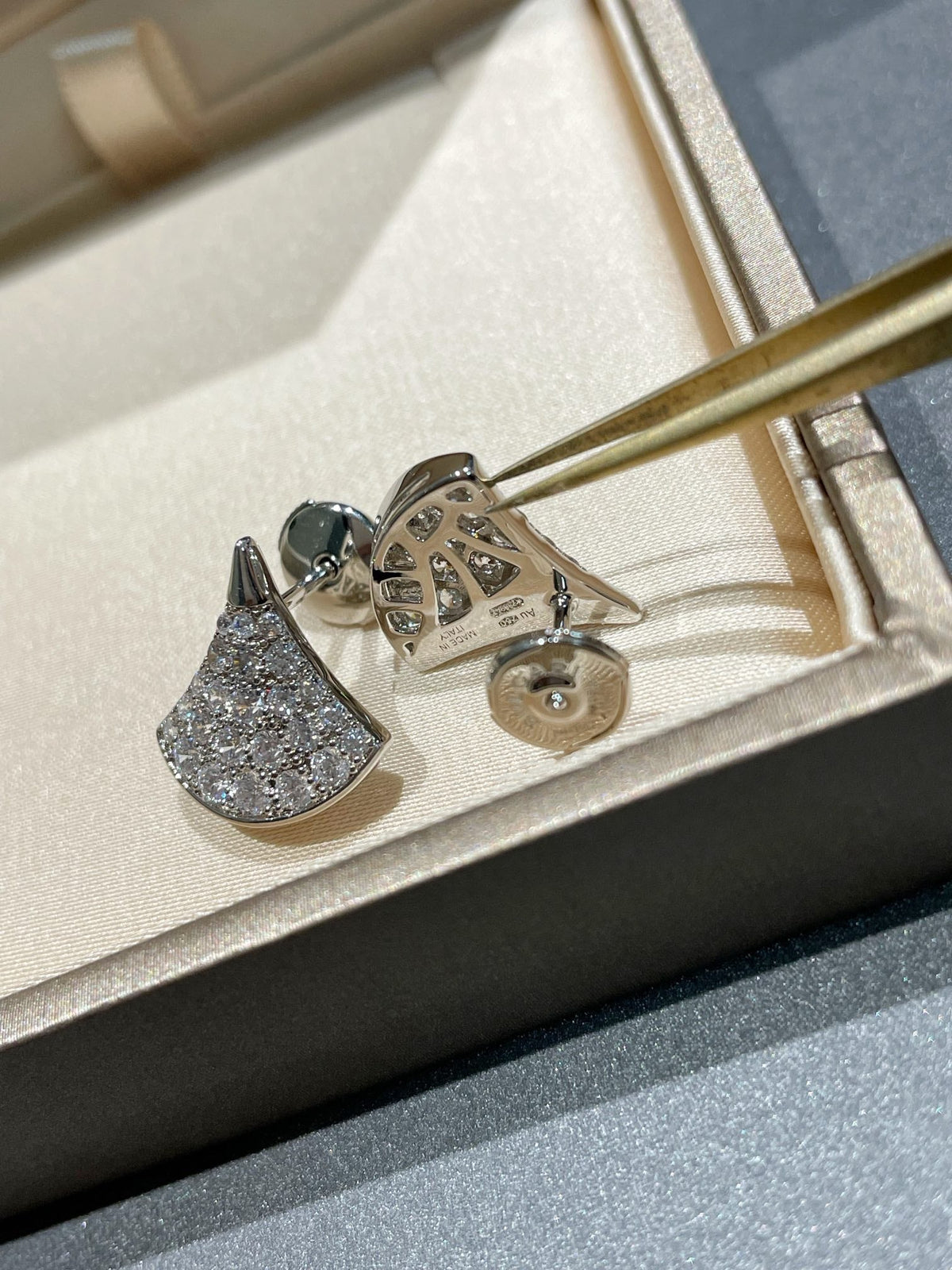 [⭐Marins]DREAM STUD EARRINGS DIAMOND