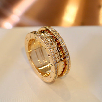 [⭐Marins]ZERO 1 GOLD DIAMOND RING