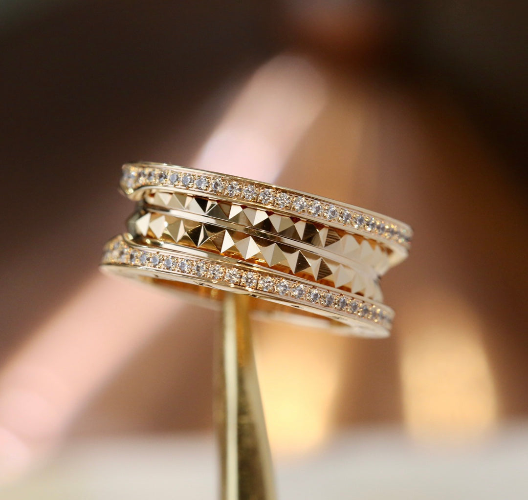 [⭐Marins]ZERO 1 GOLD DIAMOND RING