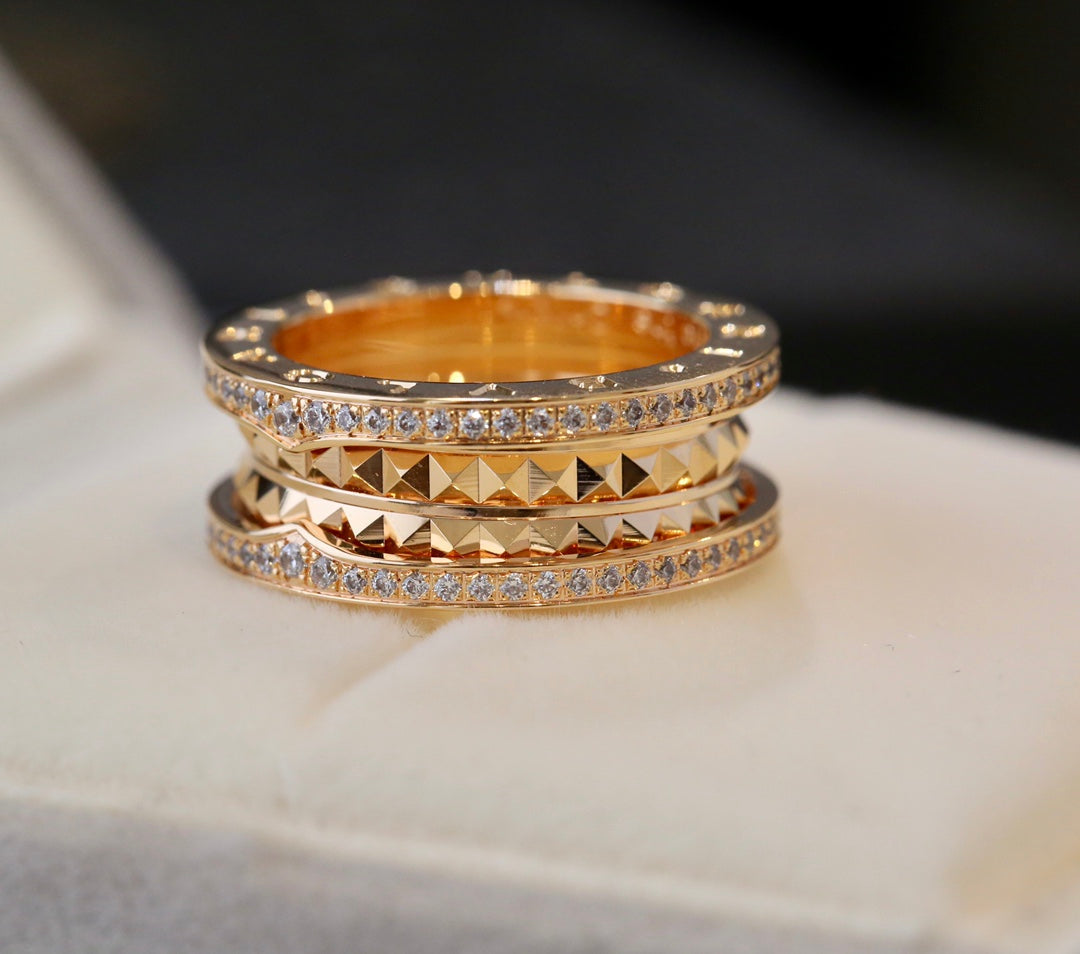 [⭐Marins]ZERO 1 GOLD DIAMOND RING