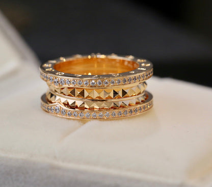 [⭐Marins]ZERO 1 GOLD DIAMOND RING