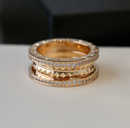 [⭐Marins]ZERO 1 GOLD DIAMOND RING