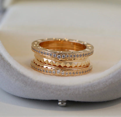 [⭐Marins]ZERO 1 GOLD DIAMOND RING