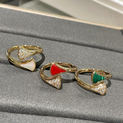[⭐Marins]DREAM RING PINK GOLD DIAMOND