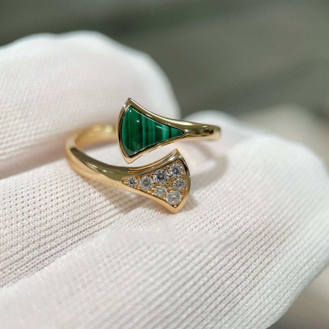 [⭐Marins]DREAM RING PINK GOLD DIAMOND