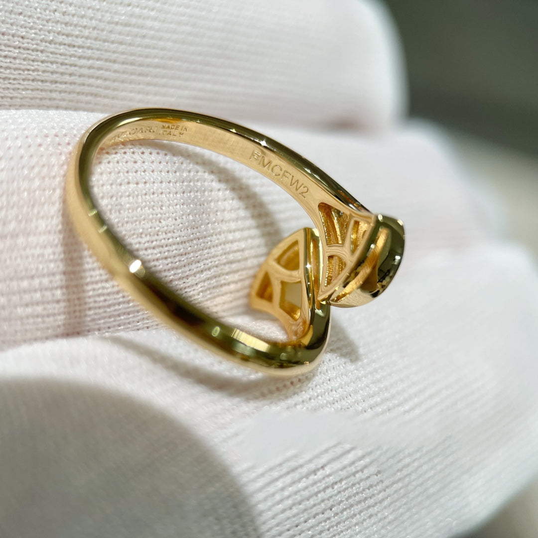 [⭐Marins]DREAM RING PINK GOLD DIAMOND