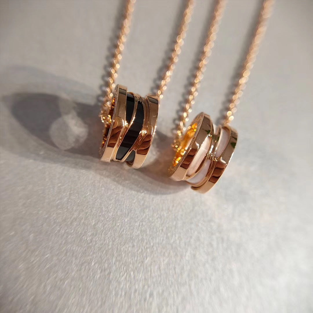[⭐Marins]ZERO 1 NECKLACE PINK GOLD