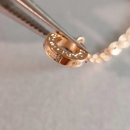 [⭐Marins]ZERO 1 NECKLACE PINK GOLD