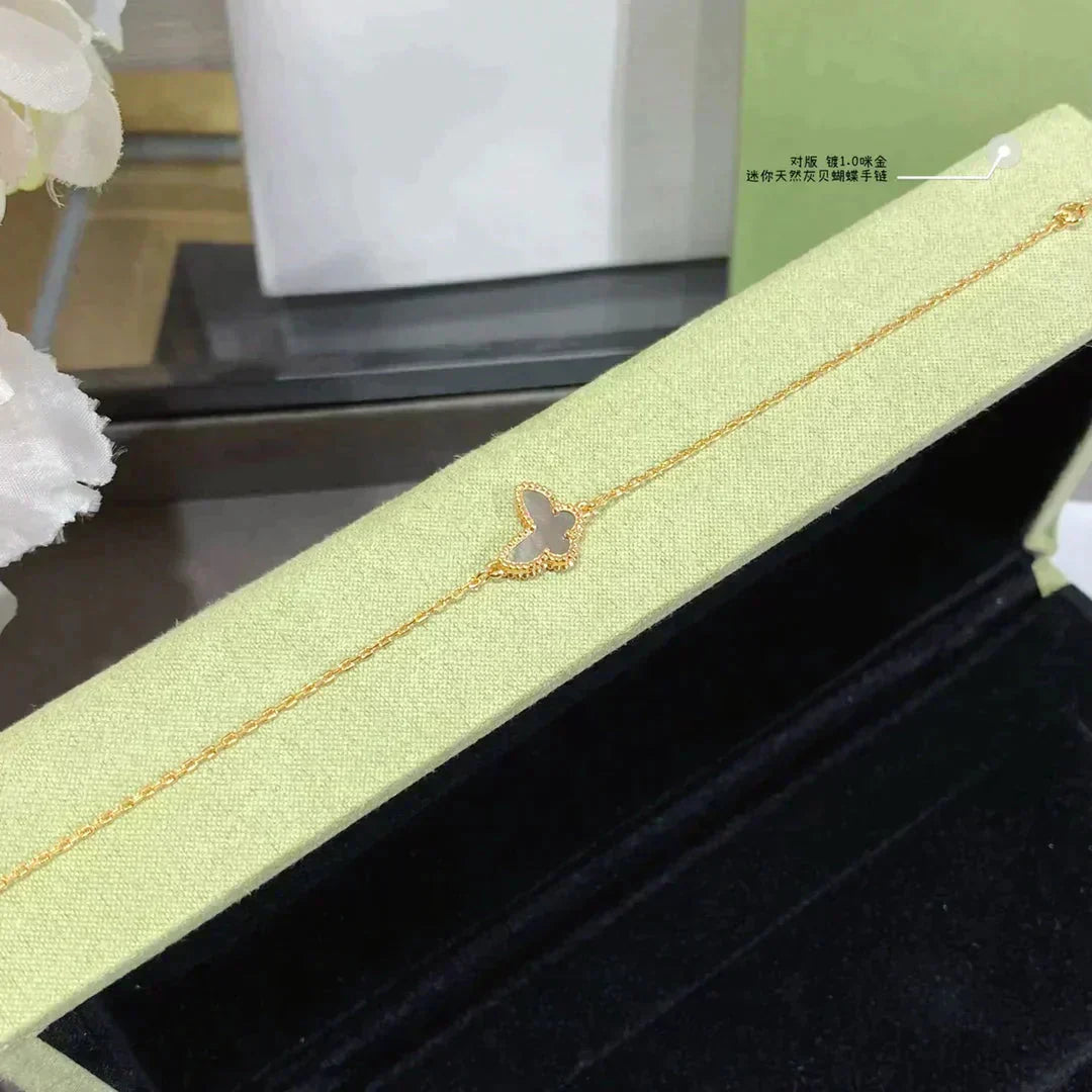 [Marin-Jewelry]BUTTERFLY DARK MOP BUTTERFLY BRACELET