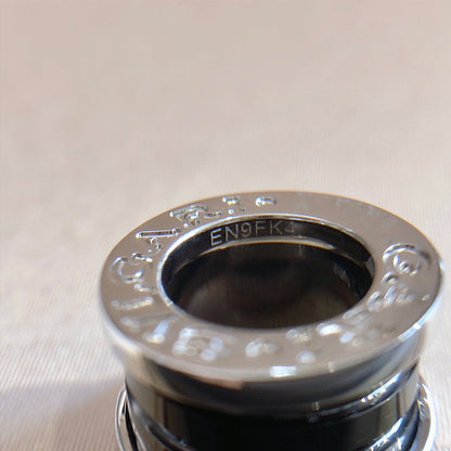 [⭐Marins]ZERO 1 BLACK CERAMIC SILVER NECKLACE
