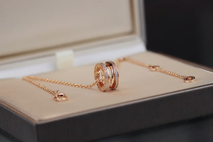 [⭐Marins]ZERO 1 PINK GOLD NECKLACE