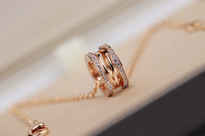 [⭐Marins]ZERO 1 PINK GOLD NECKLACE