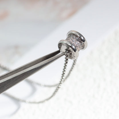 [⭐Marins]ZERO 1 SILVER DIAMOND NECKLACE