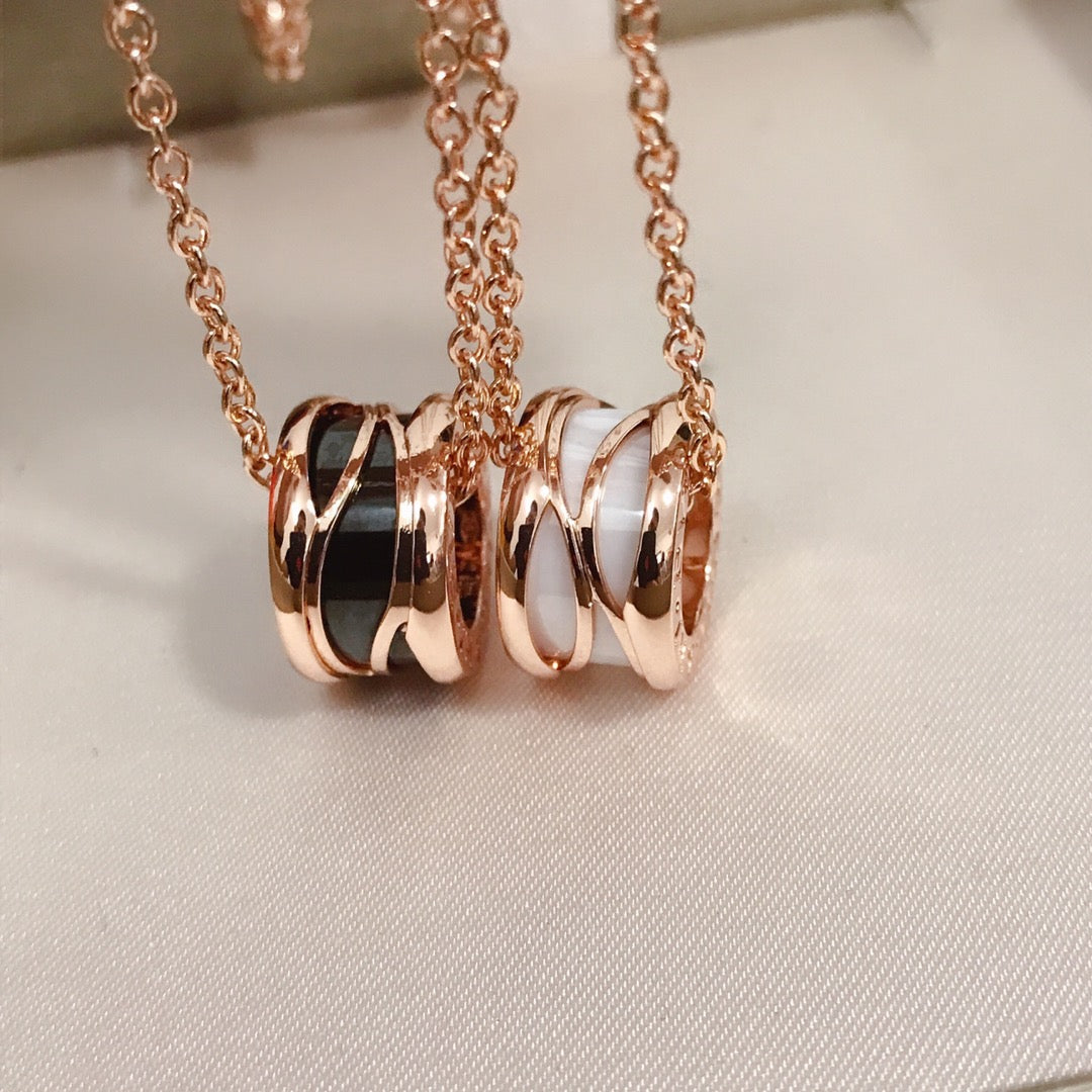 [⭐Marins]ZERO 1 FOUR BAND PINK GOLD CERAMIC
