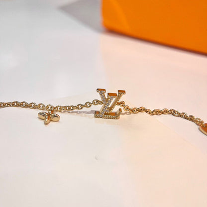 [Marin-Jewelry]LOGO STAR MOTIF GOLD BRACELET