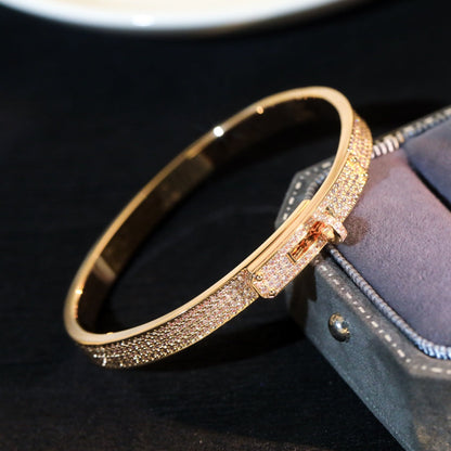 [Marin-Jewelry]KELLY BRACELET DIAMOND PAVED